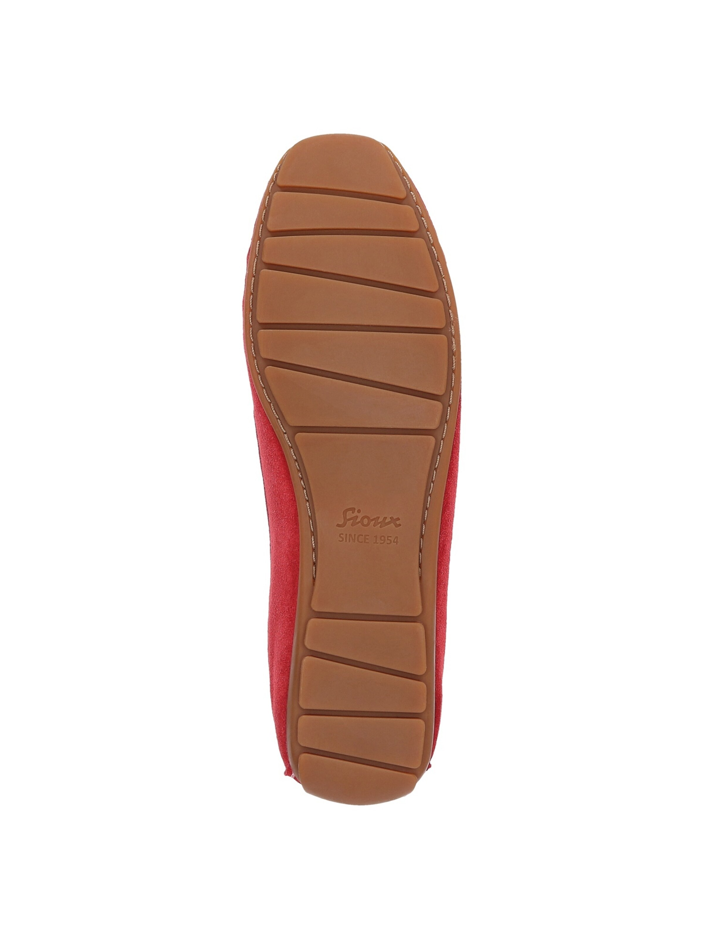 SIOUX Mocassins 'Carmona-700' in Rood
