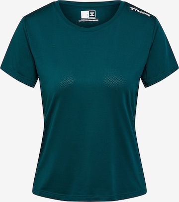 T-shirt 'Aura' Hummel en vert : devant