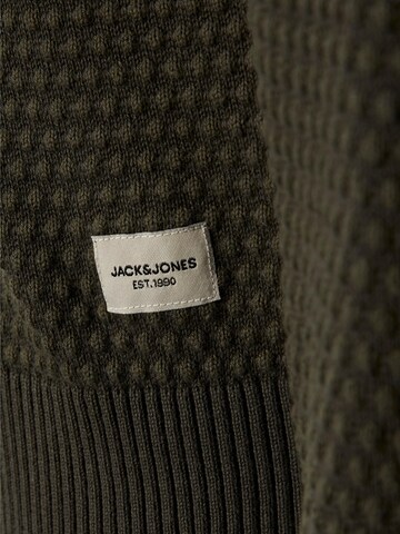 JACK & JONES Svetr 'ATLAS' – zelená