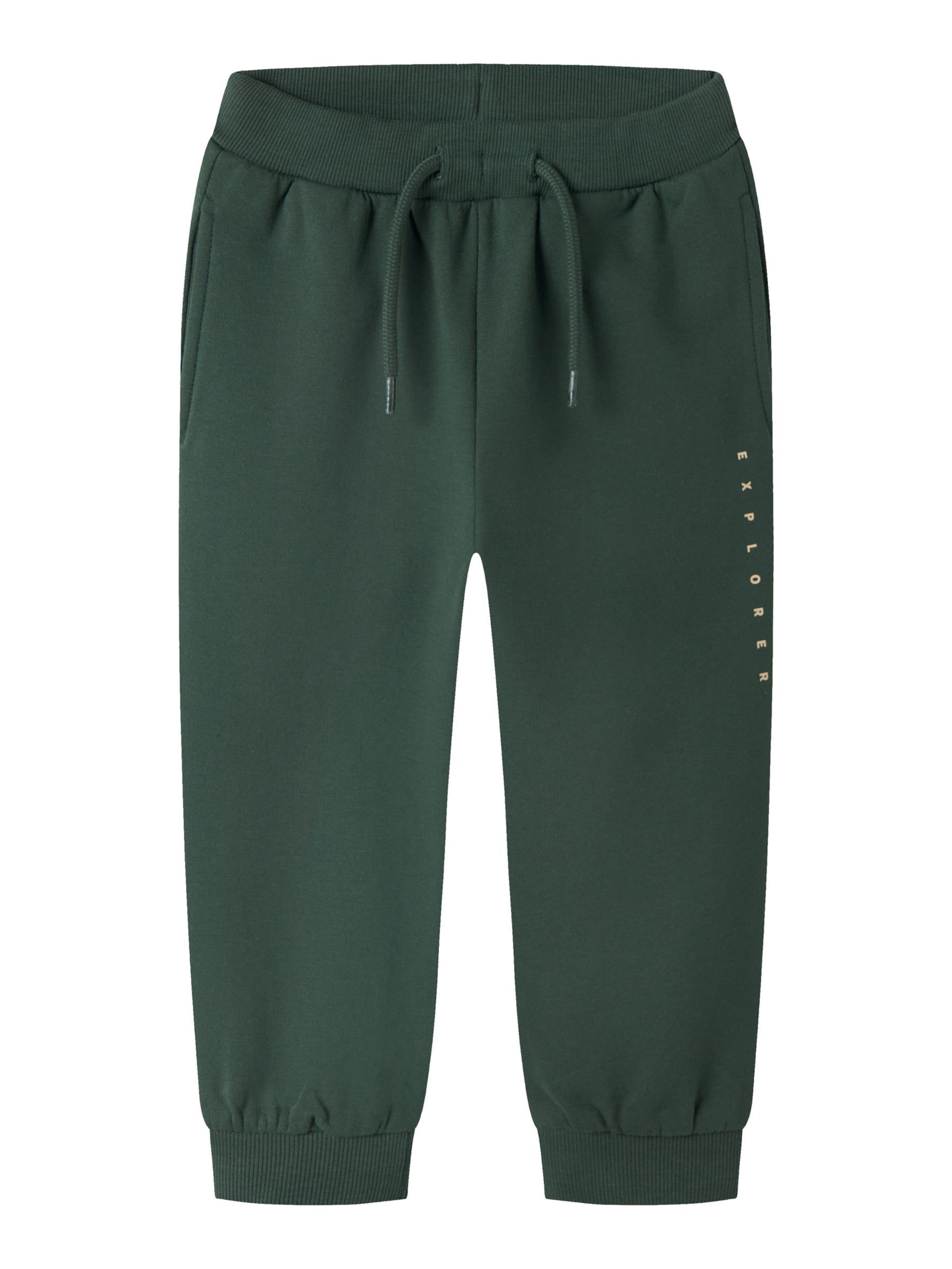 NAME IT Tapered Broek in Groen: voorkant