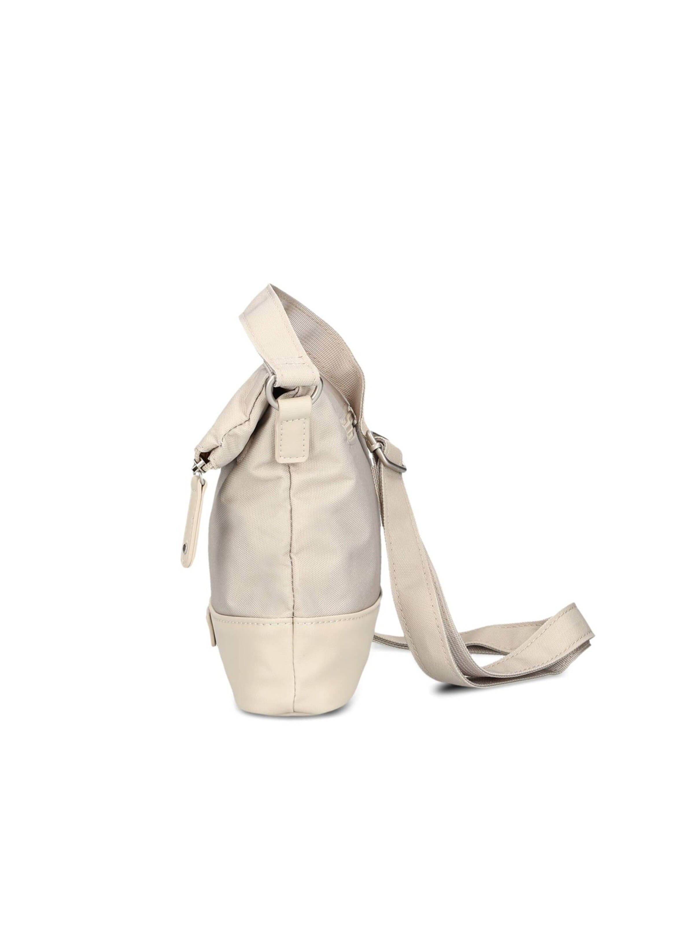 ZWEI Handtas 'OLLI OT6' in Beige