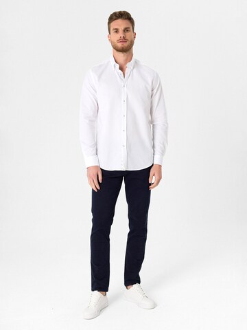 Dandalo Regular Fit Hemd in Weiß