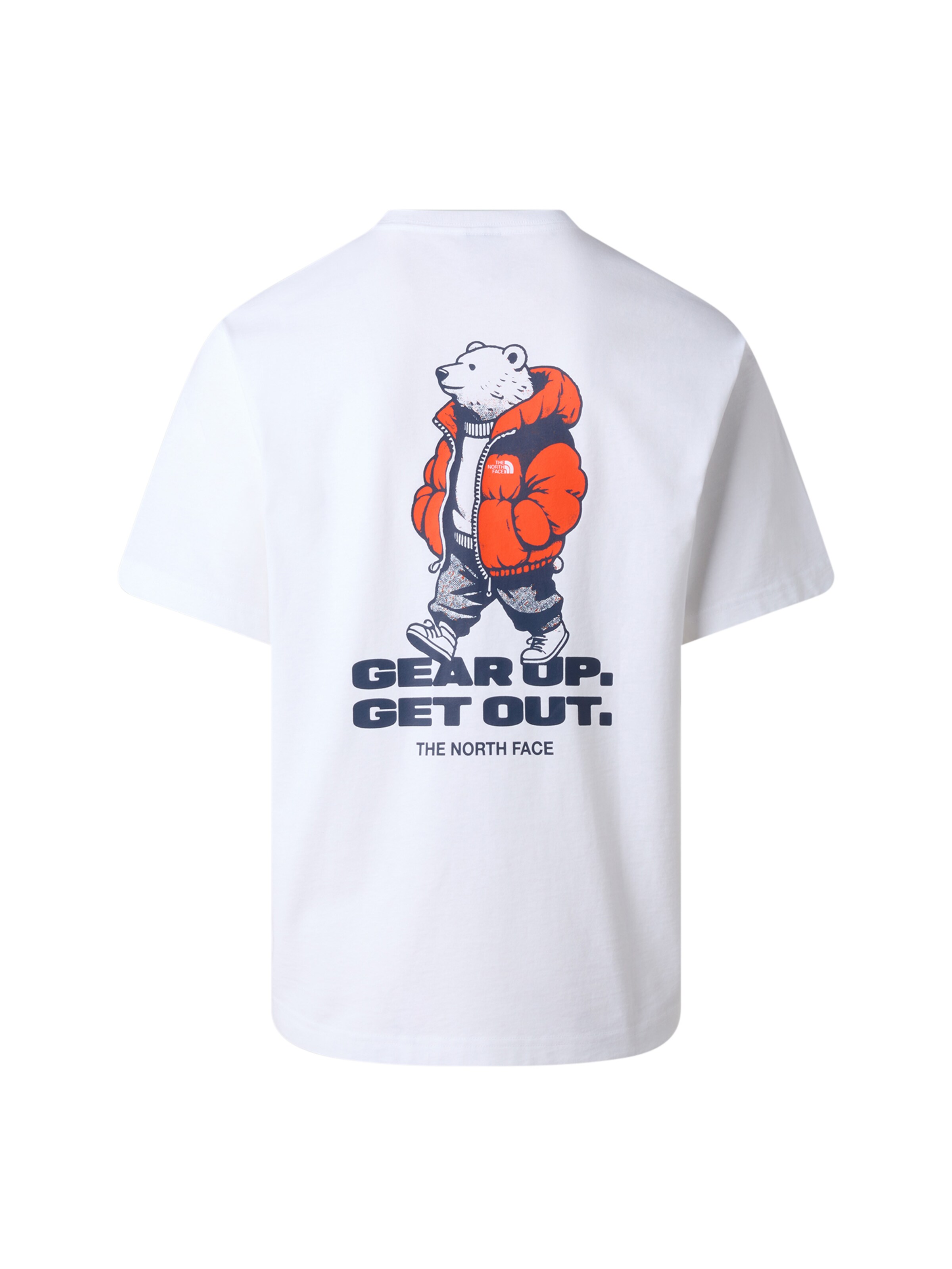 THE NORTH FACE Shirt 'Street Bear' in Wit