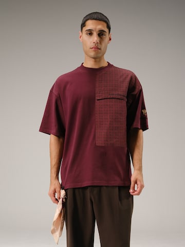 Alessandro Magno Shirt 'PORT ROYALE' in Rot: Vorderseite