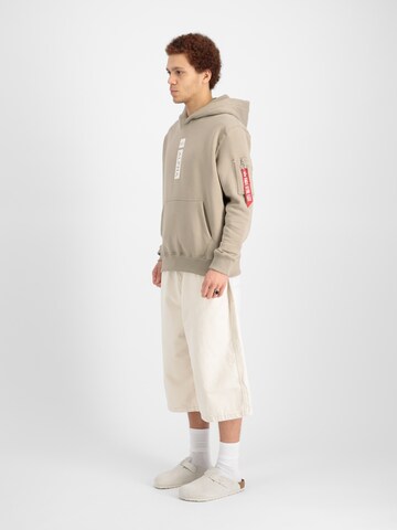 ALPHA INDUSTRIES Mikina – béžová