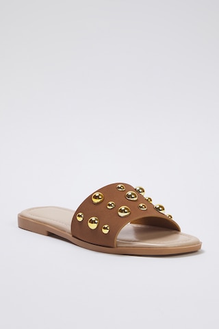 Mule Trendyol en marron
