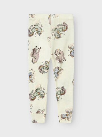 NAME IT - Tapered Leggings 'NMFWILLITUS' en blanco
