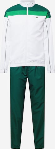 Costum de trening de la Lacoste Sport pe verde: față