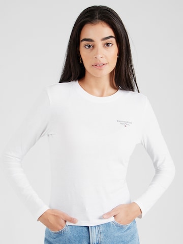 Tommy Jeans Футболка 'ESSENTIAL' в Белый: спереди
