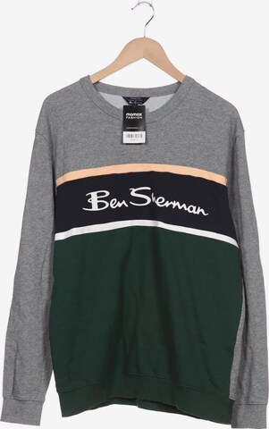 Ben Sherman Sweatshirt & Zip-Up Hoodie in L in Grey: front