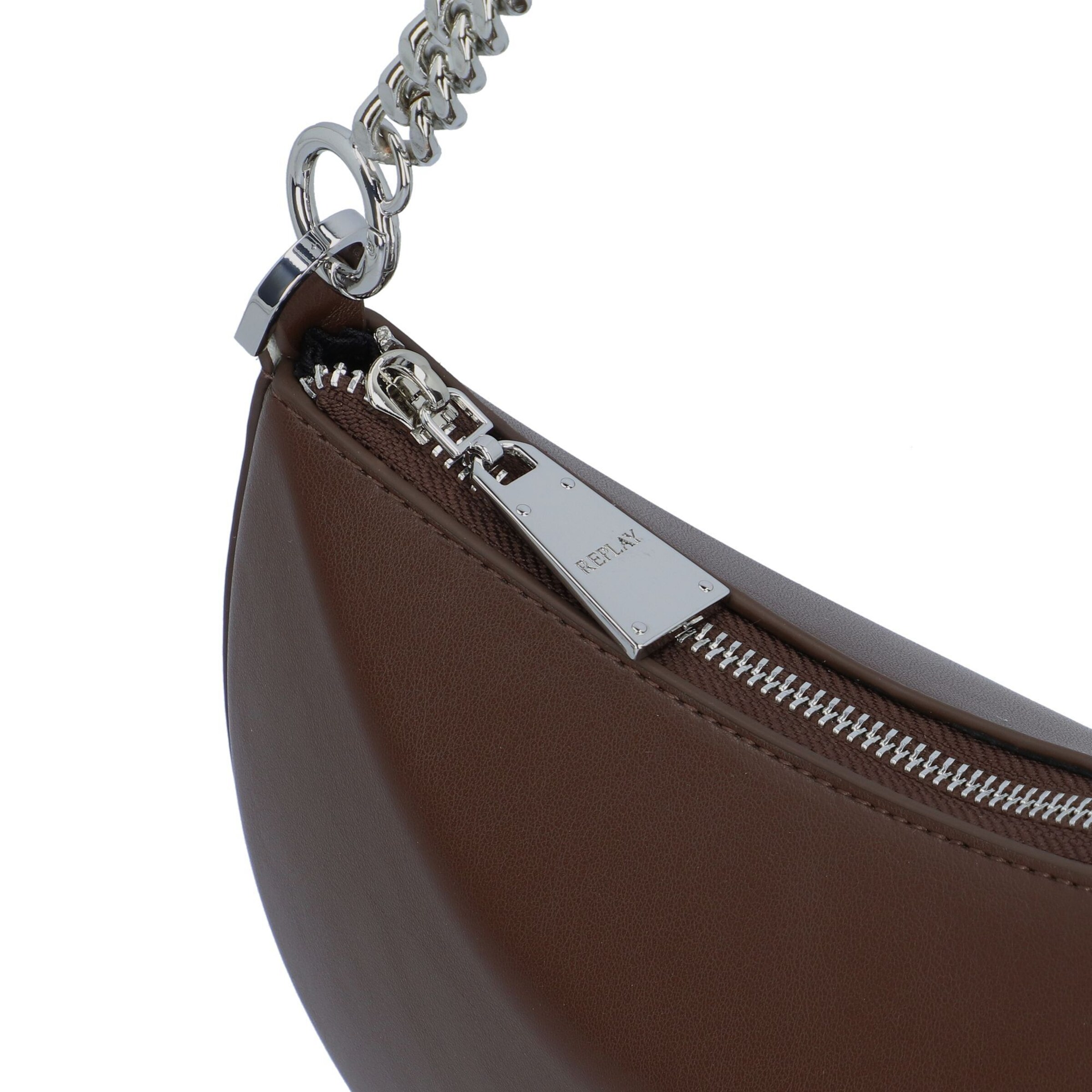 Borsa a spalla di REPLAY in marrone