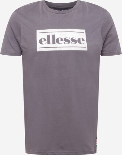 ELLESSE Shirt 'Avel' in de kleur Donkergrijs / Wit, Productweergave