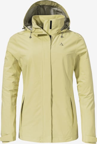Schöffel Outdoorjas 'Gmund' in Geel: voorkant