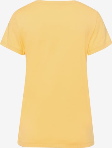 Hanro Pajama Shirt in Yellow