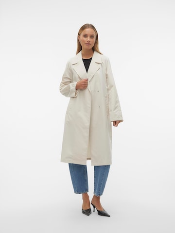 Manteau mi-saison 'Neel' VERO MODA en beige : devant