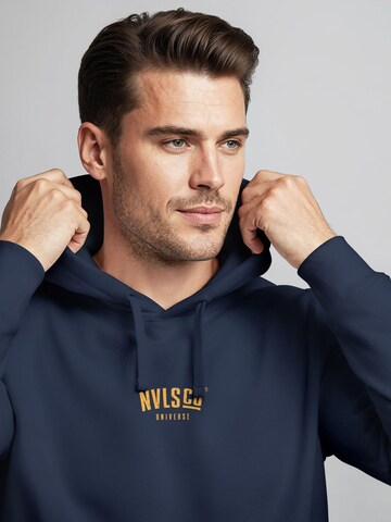 Neverless Sweatshirt 'Vintage Eagle' in Blau