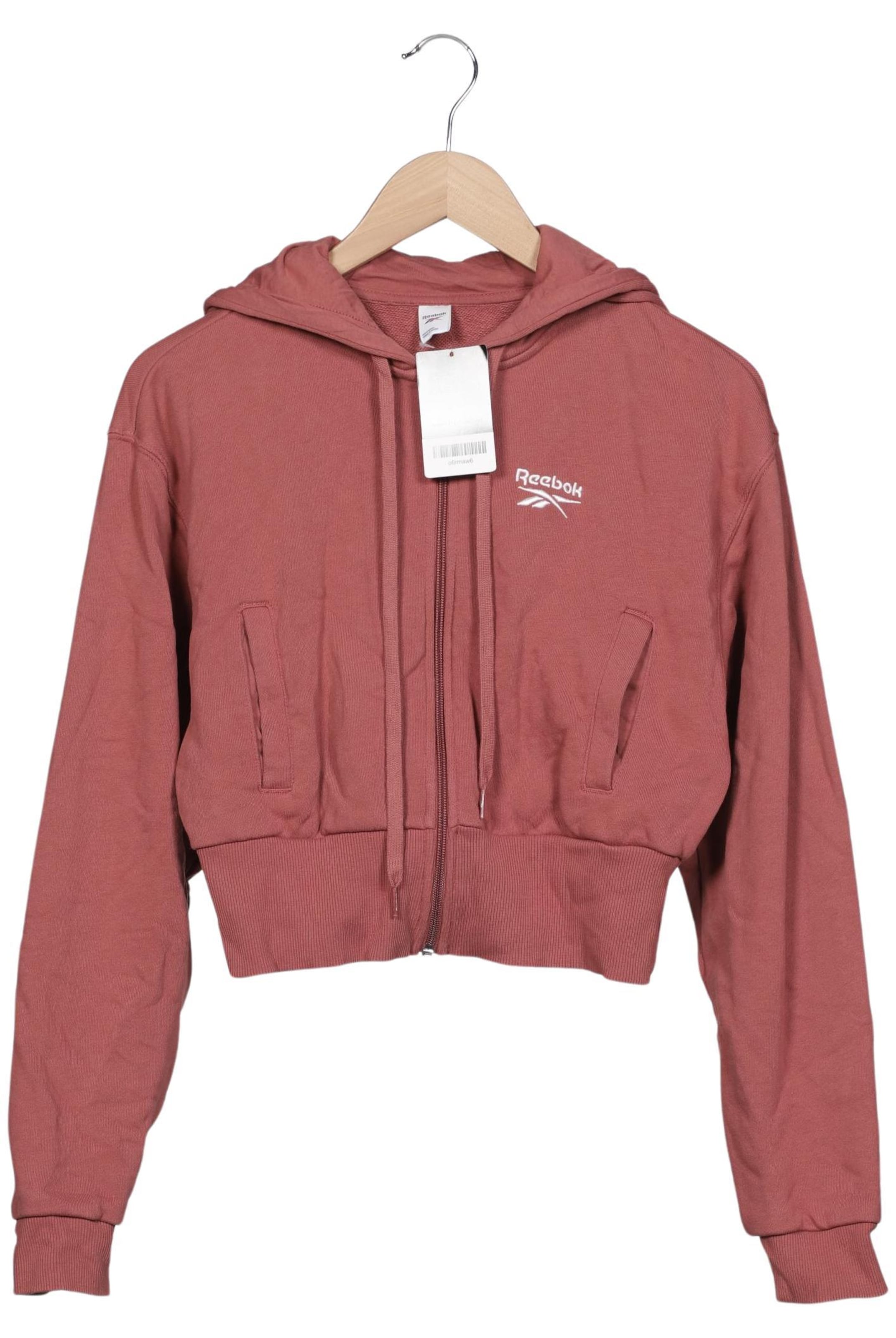 Reebok Kapuzenpullover XXS in Rot: Vorderseite