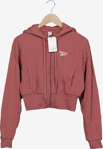 Reebok Sweatshirt & Zip-Up Hoodie in XXS in Red: front