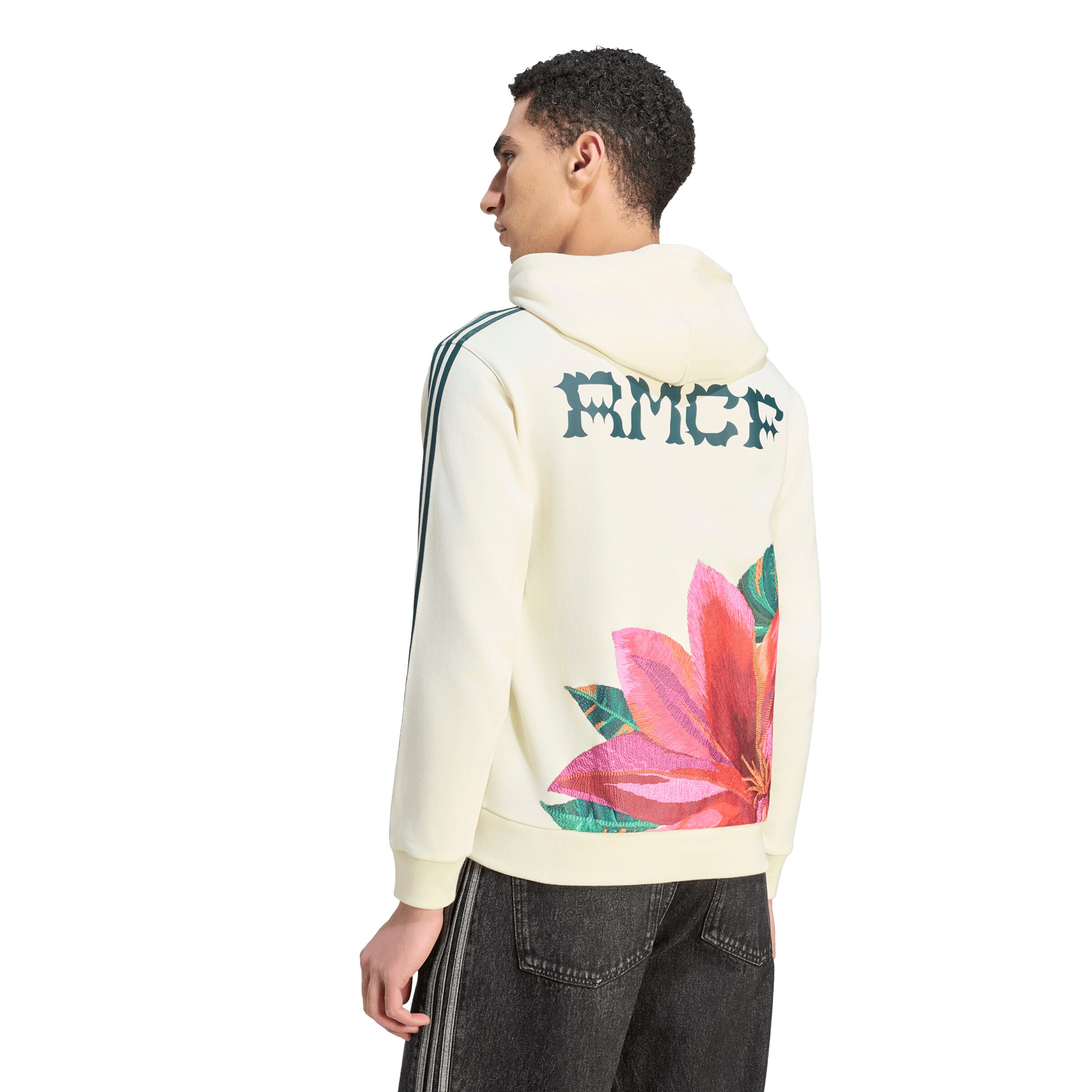 ADIDAS PERFORMANCE Sports sweatshirt 'REAL FARM' in Beige