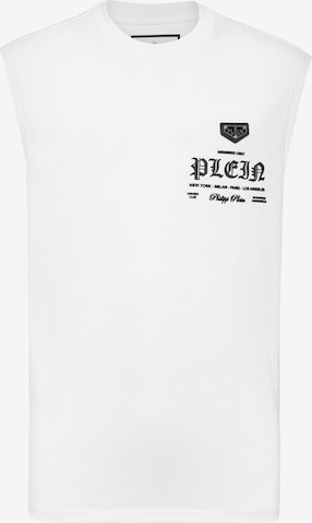 Philipp Plein Shirt in Wit: voorkant