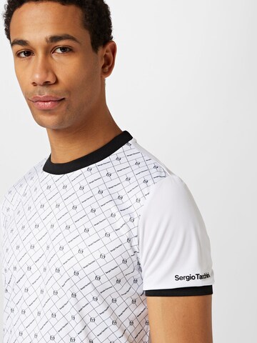 T-Shirt fonctionnel 'DIAMANTE' Sergio Tacchini en blanc
