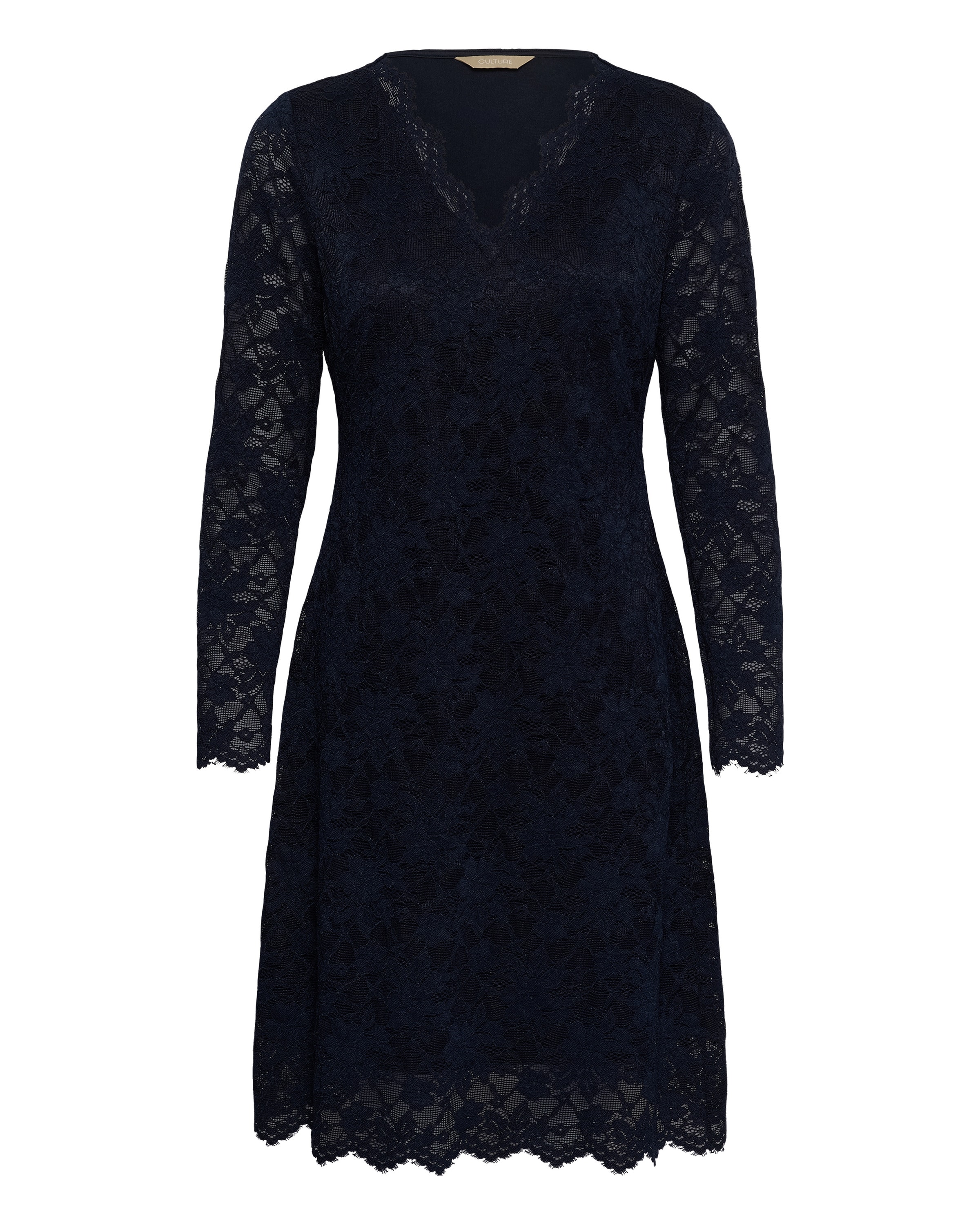 CULTURE - Vestido 'Llively ' en azul: frente