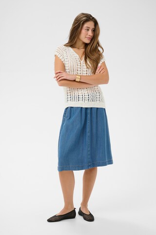 Cream Vest 'CRTilda' in White