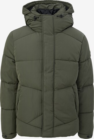 s.Oliver Winter Jacket in Green: front