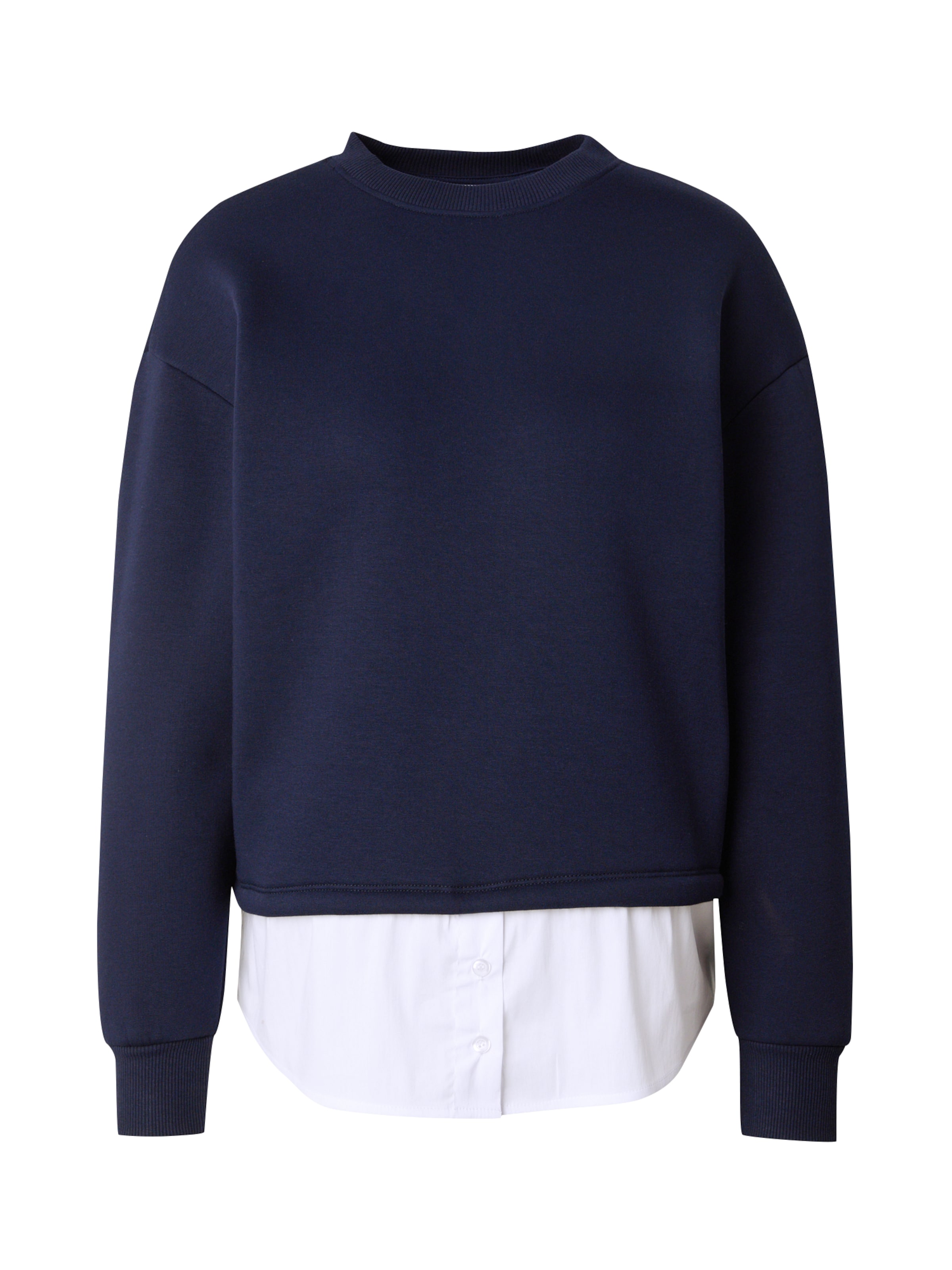 ABOUT YOU Свитшот 'Dorina' в Синий: спереди