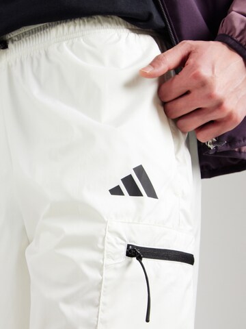 ADIDAS SPORTSWEAR Szabványos Sportnadrágok - fehér