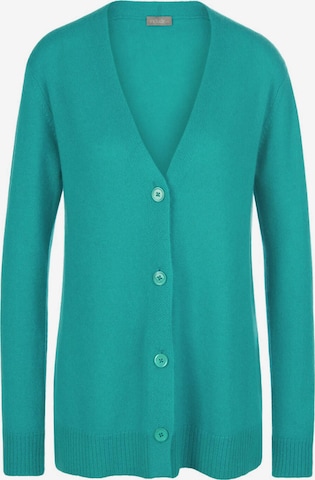 include Knit Cardigan in Blue: front