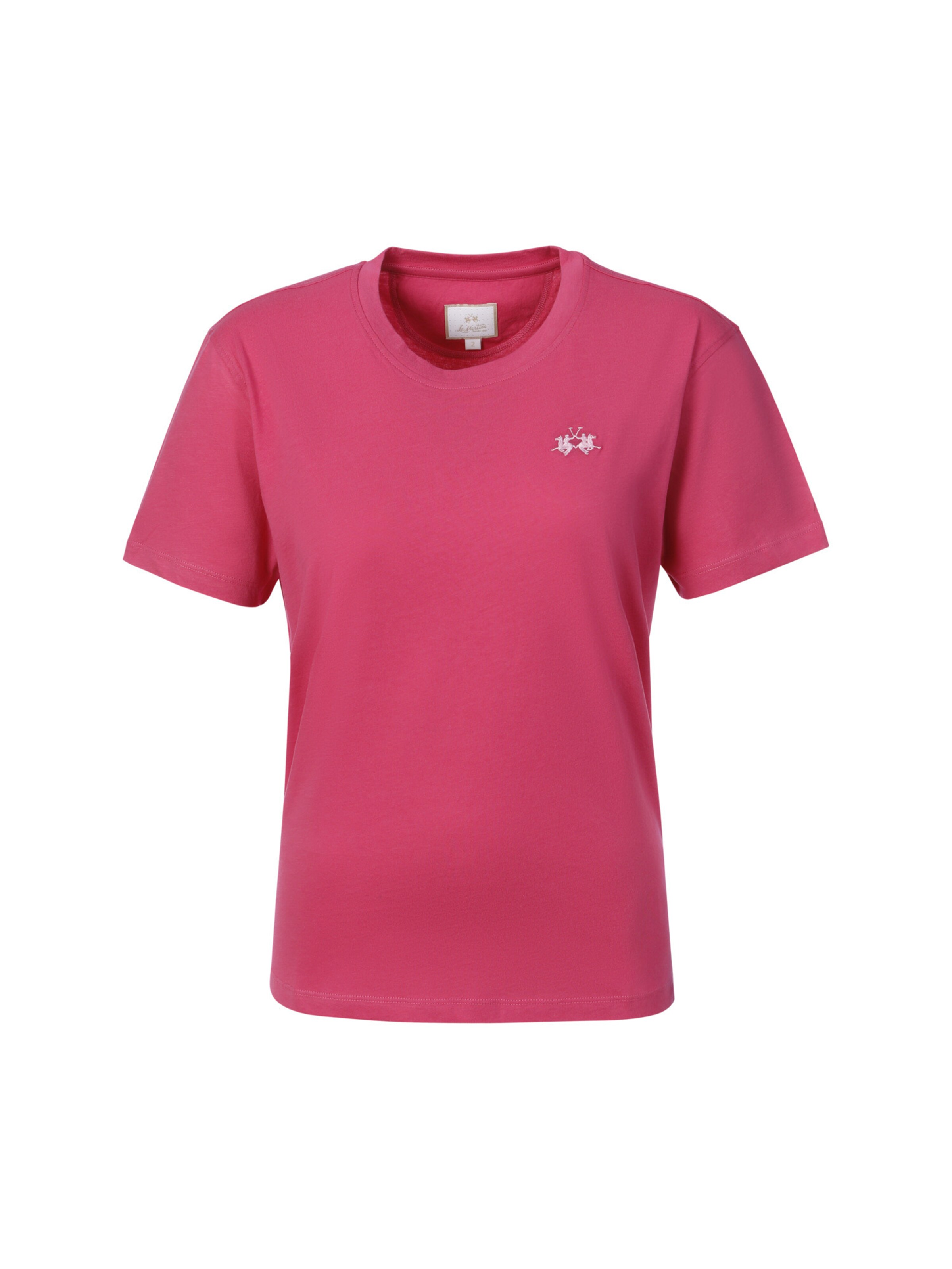 La Martina Performance Shirt in Pink: front