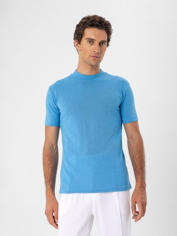 Maglietta di Antioch in blu: frontale