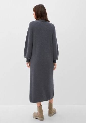 s.Oliver Knitted dress in Grey