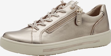 JANA Sneakers laag in Goud: voorkant