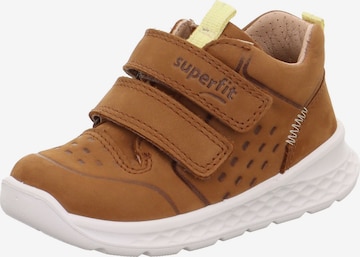 SUPERFIT First-Step Shoes 'Breeze' in Brown: front