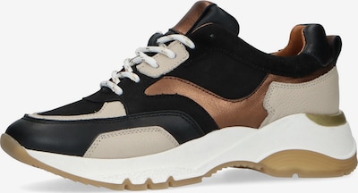 MANFIELD Sneaker in beige / bronze / schwarz, Produktansicht
