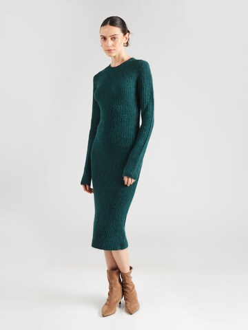 PATRIZIA PEPE - Vestido de punto en verde: frente