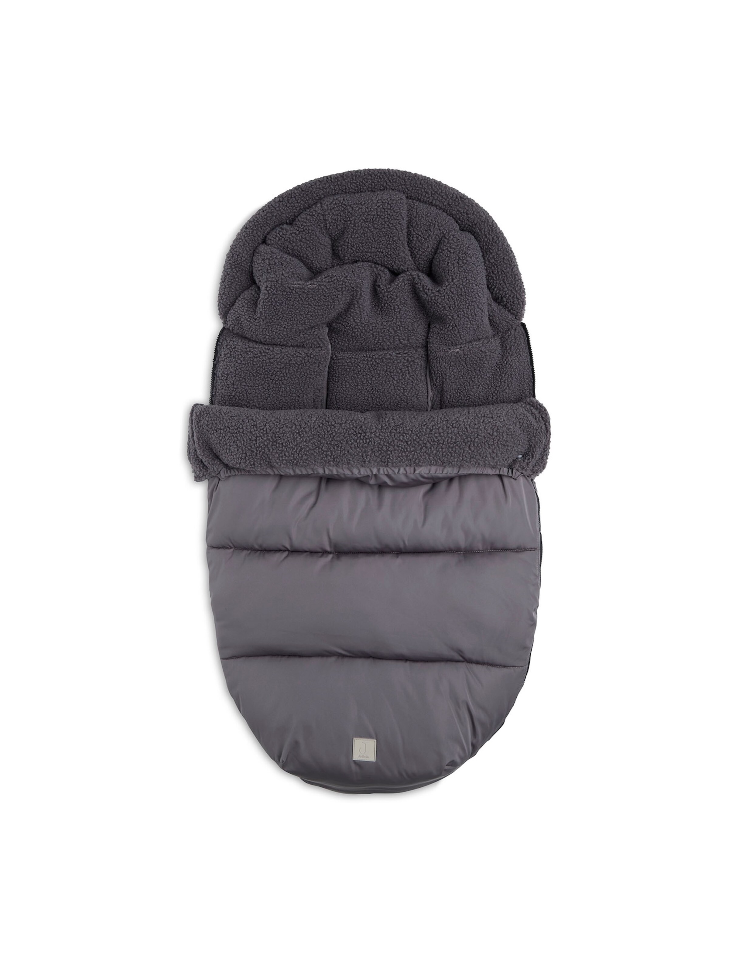 Jollein Schlafsack in Grau: Vorderseite