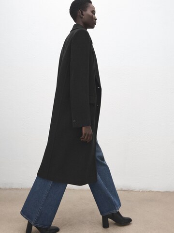 MANGO Mantel 'EYE' in Schwarz