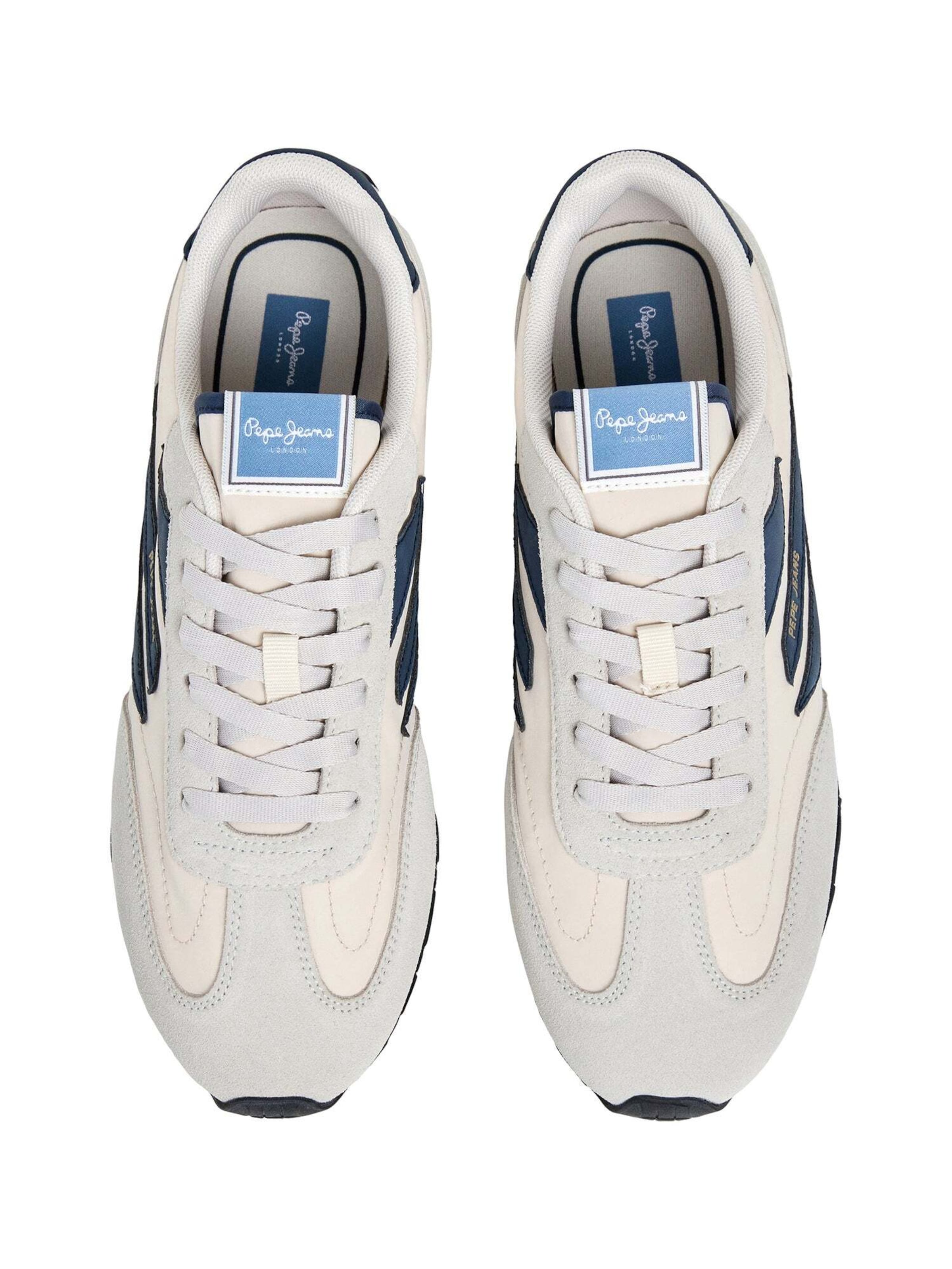 Pepe Jeans Sneakers laag 'Jason Retro' in Wit