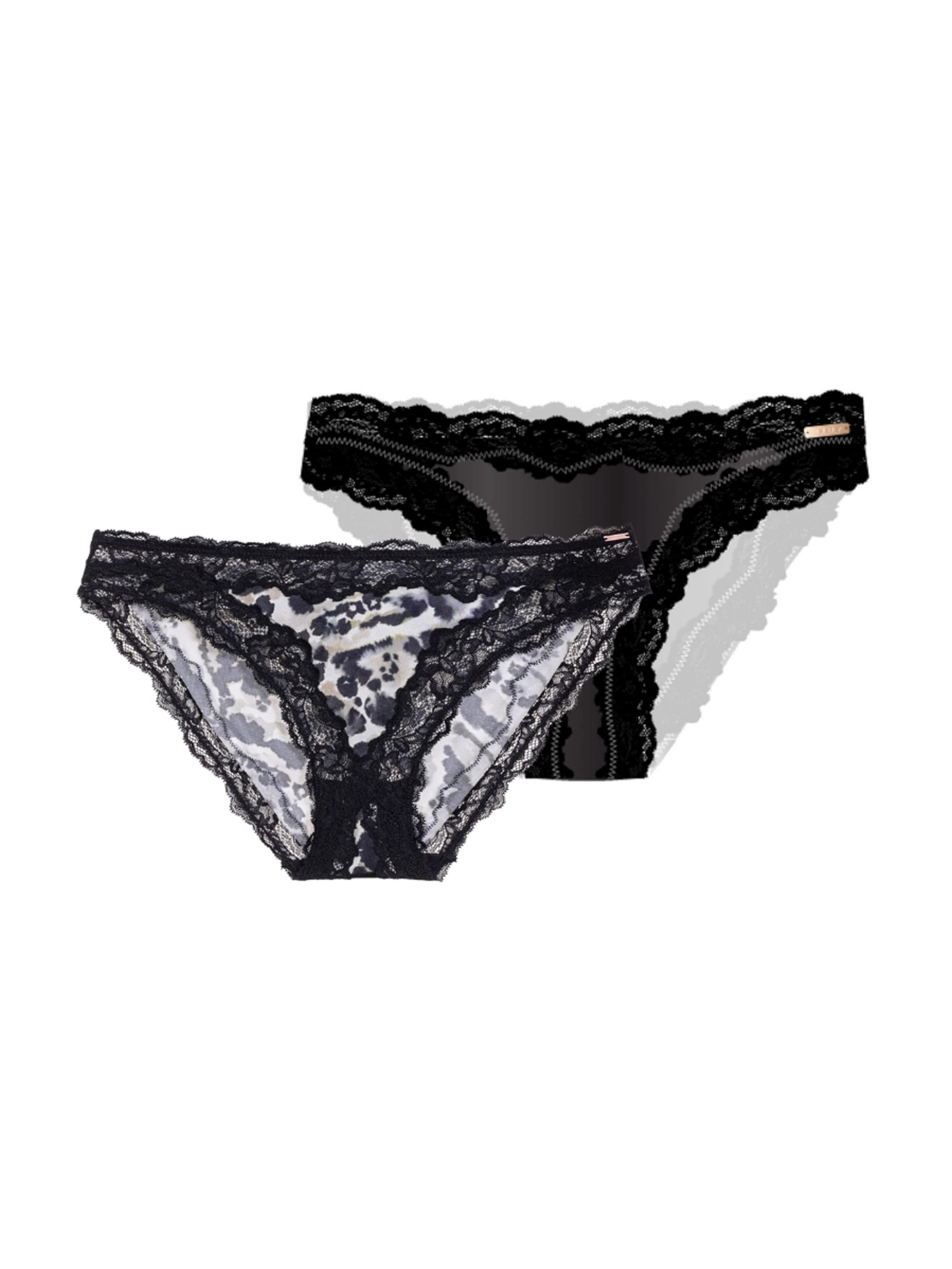 juoda Dorina Moteriškos kelnaitės: priekis