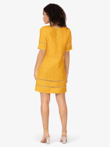 mint & mia Καλοκαιρινό φόρεμα σε κίτρινο: μπροστά