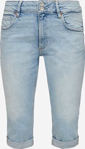 QS Regular Jeans in Blau