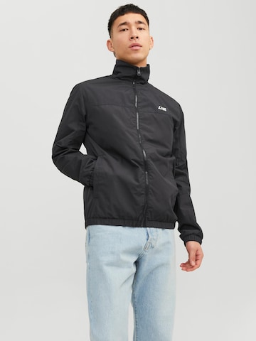 Veste mi-saison 'Dover' JACK & JONES en noir : devant