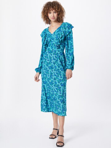 Dorothy Perkins Платье-рубашка в Синий: спереди