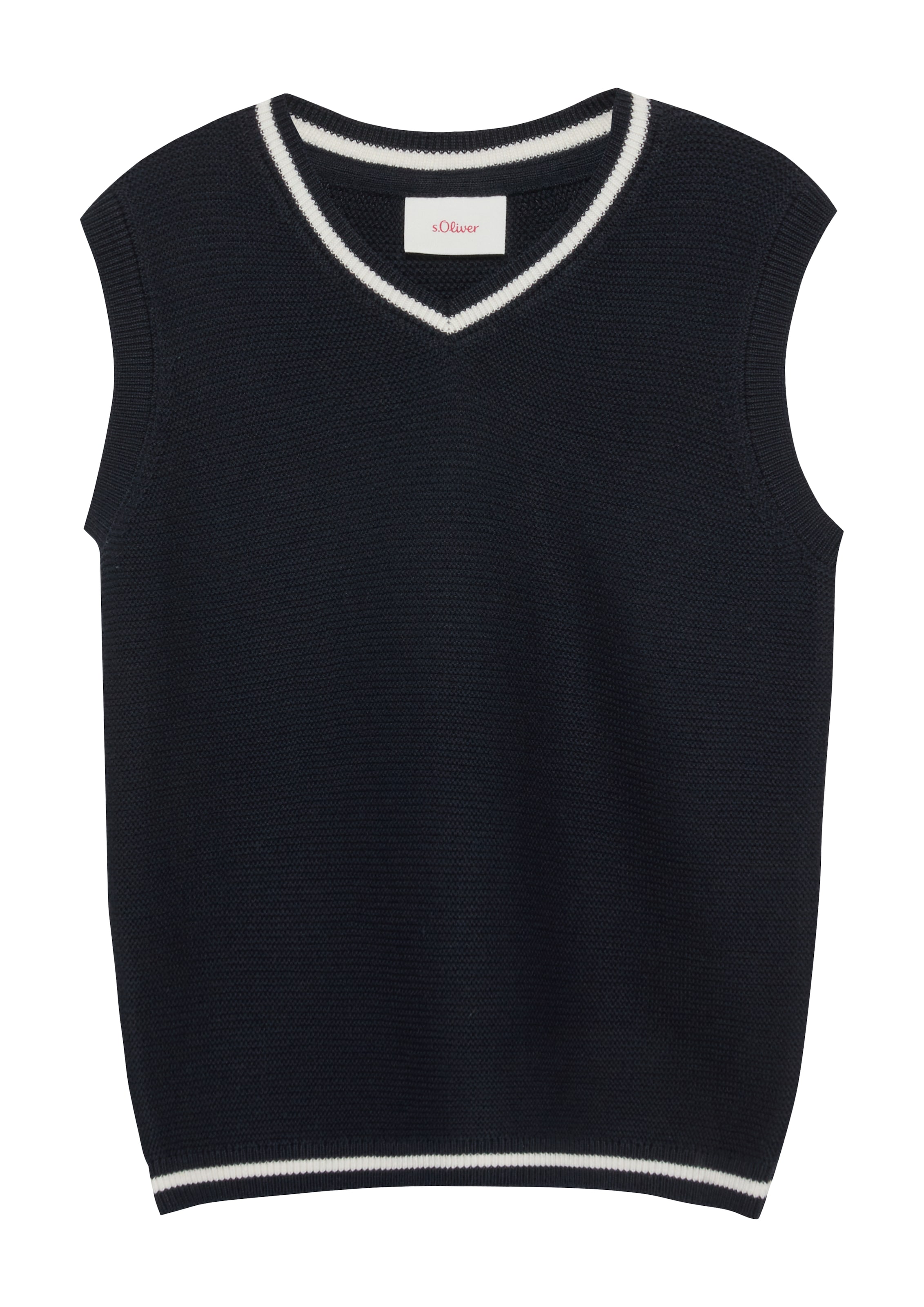 s.Oliver Pullover in Blau: Vorderseite