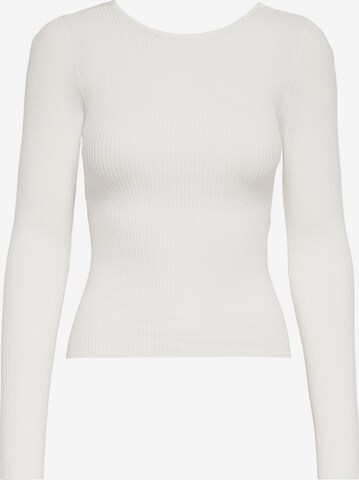 Pullover 'EMMY' di ONLY in bianco: frontale