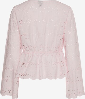 PIECES Bluse 'ARMORINE' in Pink