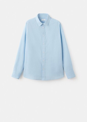 MANGO TEEN Regular Fit Hemd 'Spring' in Blau